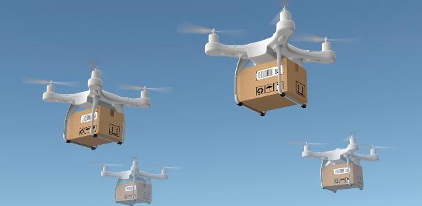 A casa inteligente perceberá a necessidade, fará a compra e drones farão a entrega